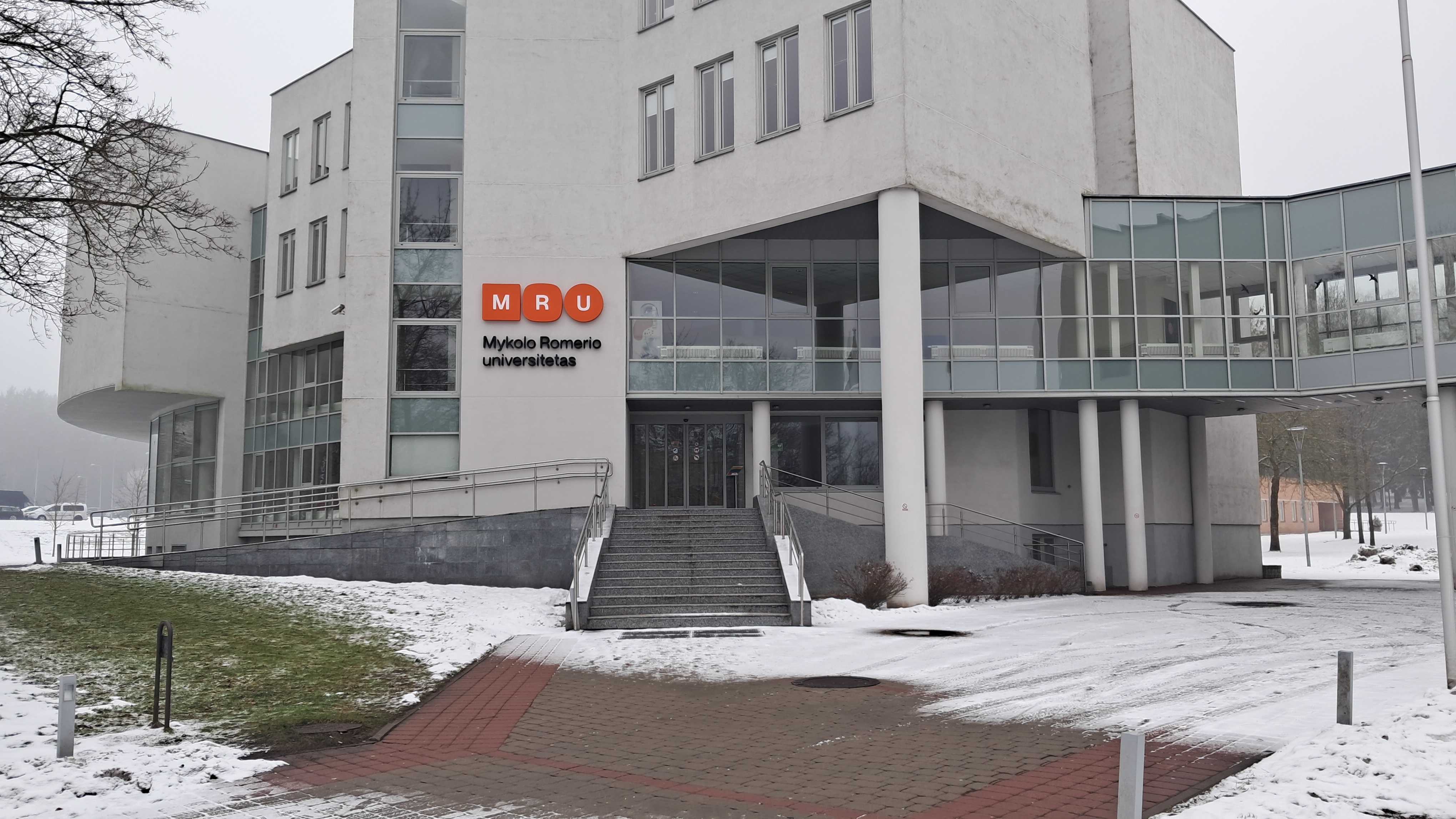 At Mykolas Romeris University, Vilnius, Lithuania