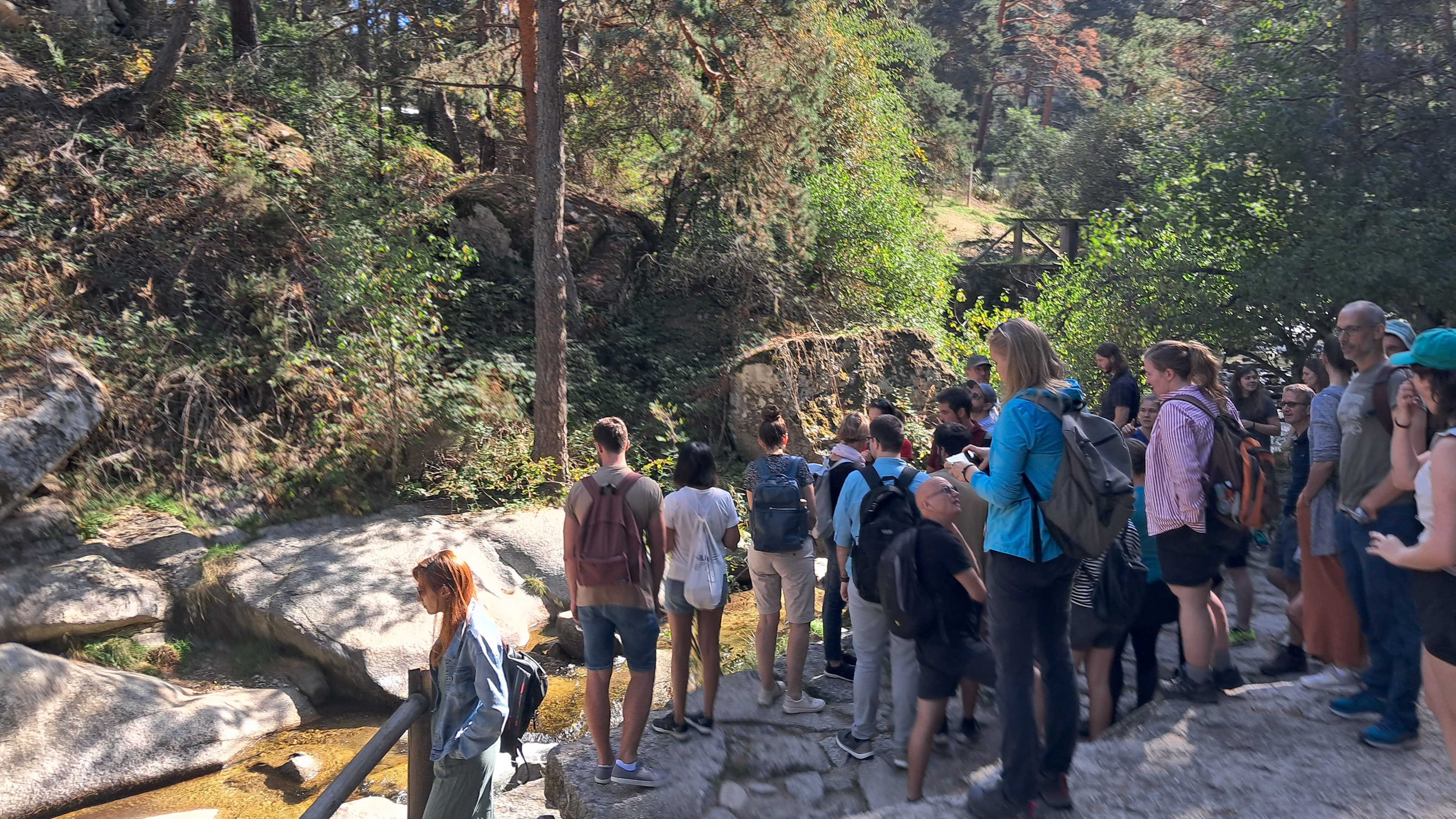 With the researchers and scientists at ECOSERV Conference, Poland