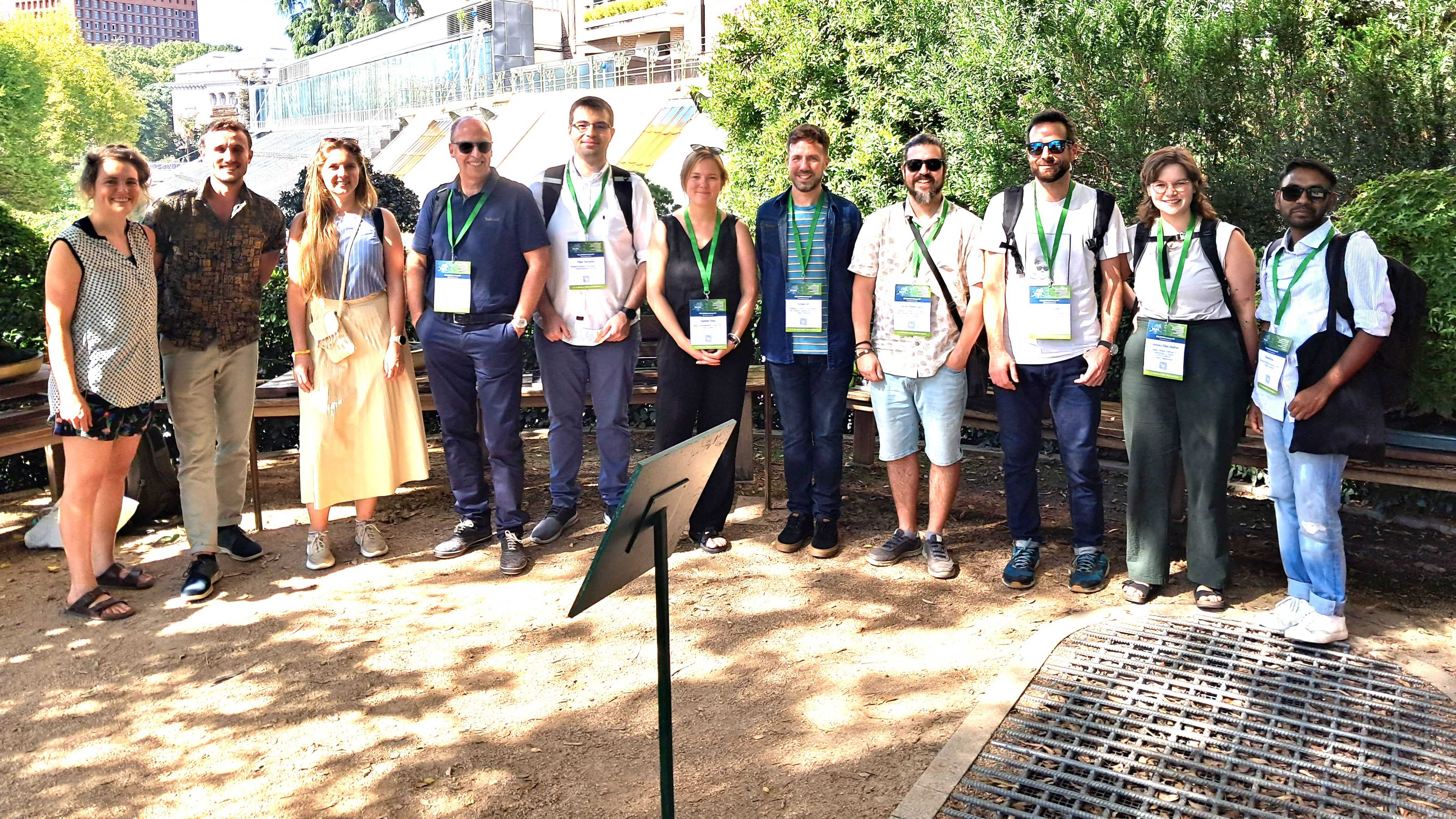 With the researchers and scientists at SELINA Conference, Madid, Spain